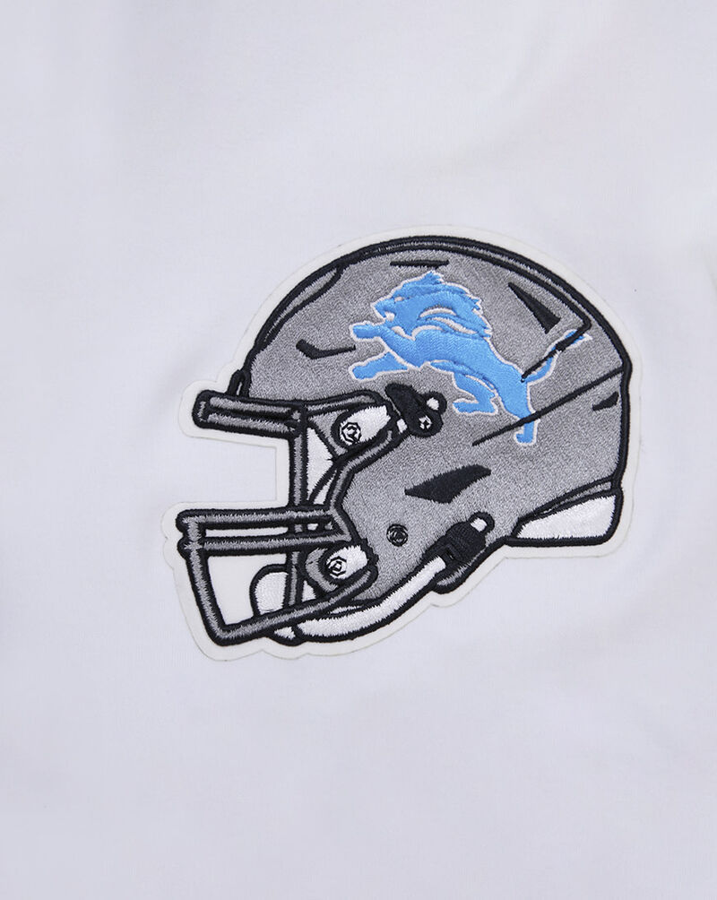 PRO STANDARD Detroit Lions Classic Chenille Double Knit Tee FDL1410268-WHT White 4