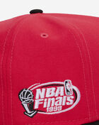 New Era 9Fifty New York Knicks A-Frame Snapback Hat 71012244 Red 2