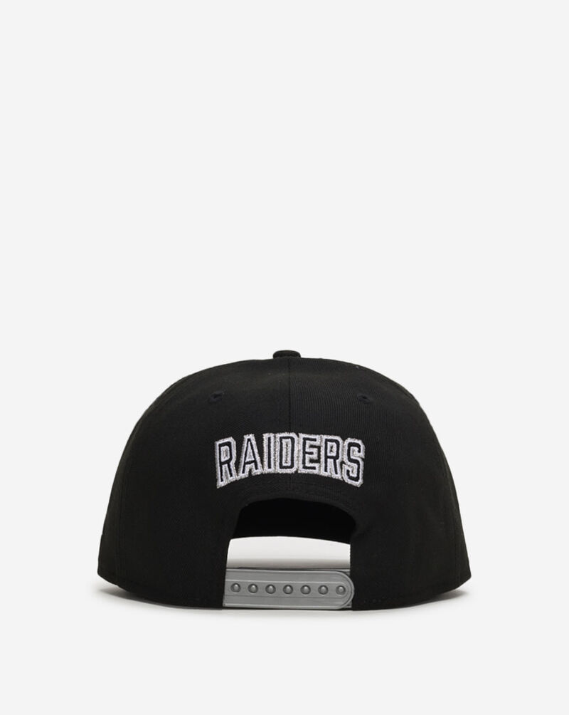New Era 9Fifty Las Vegas Raiders Retro A-Frame Snapback Hat 60974185 Black 3