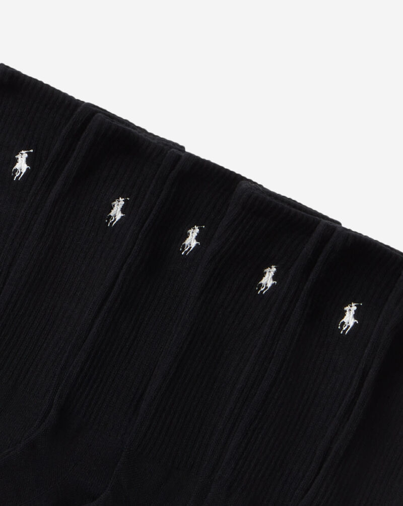 Polo Ralph Lauren Sport 6Pk Crew Socks (L) 821480PKZ3-001 Black 2