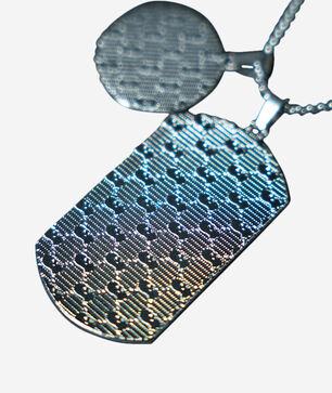 MM Angel Muerte Dog Tag and Coin Medallion
