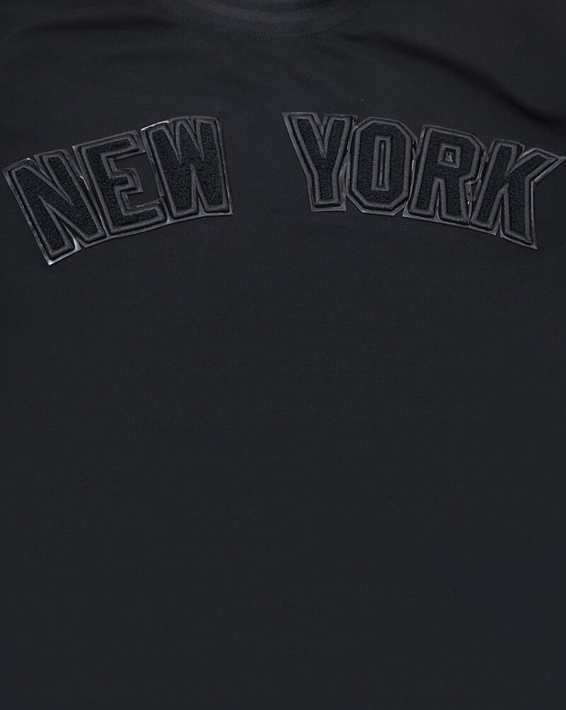 PRO STANDARD New York Yankees Triple Black Double Knit Tee LNY132559-BLK Black 2