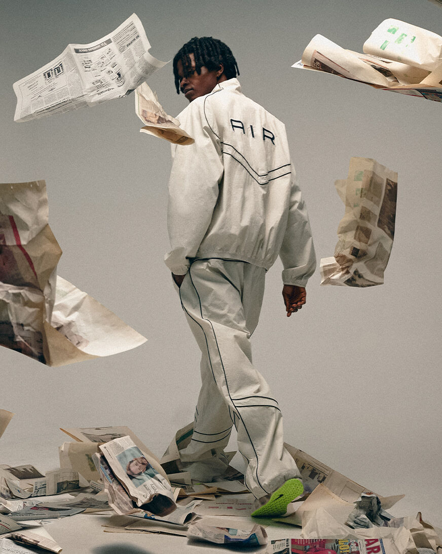 Shop Nike Air Track Pants IF1306-072 cream | SNIPES USA