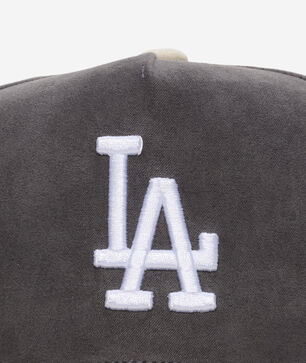 Los Angeles Dodgers Pro Pinch Suede Two Tone Snapback Hat