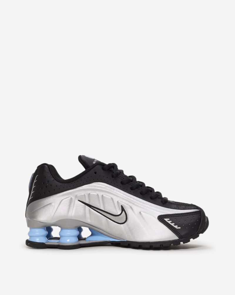 Nike Big Kids' Shox R4 CW2626-004 silver 4