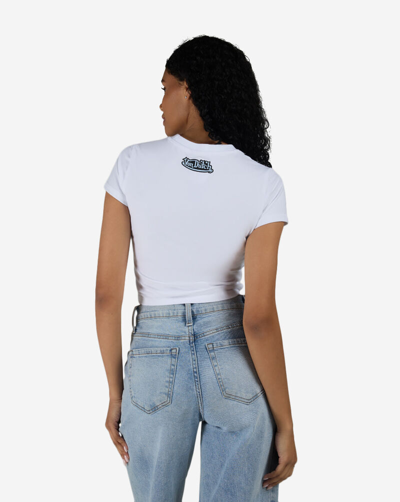 Von Dutch Gel Baby Tee VND9E0312SN White 2