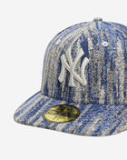New Era 59Fifty New York Yankees Tweed Fitted Hat 60765620 Blue 2