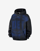 Nike Detroit Pistons Standard Issue Fleece Basketball Hoodie IQ2484-010 Black 1