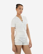 Short Sleeve Big Bling Velour Track Jacket