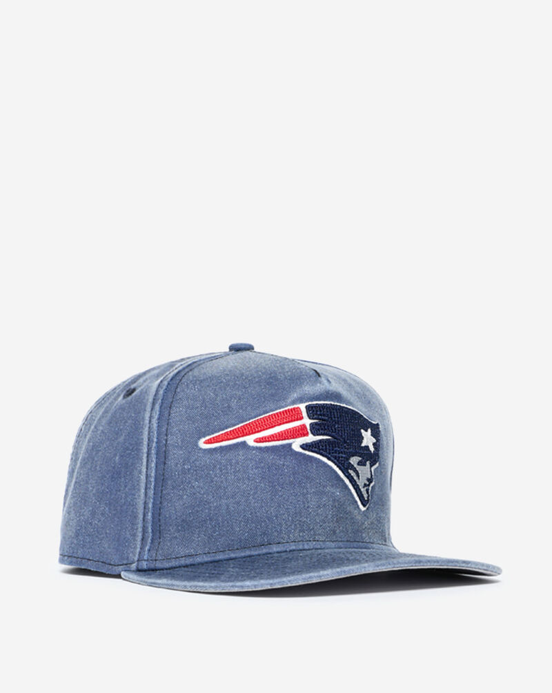 New Era 9Fifty New England Patriots Washed A-Frame Snapback Hat 60957147 Blue 1