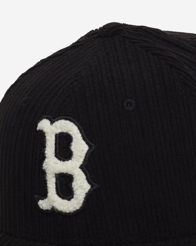 New Era 59Fifty Boston Red Sox Chenille Cord Fitted Hat 60769967 Black 2