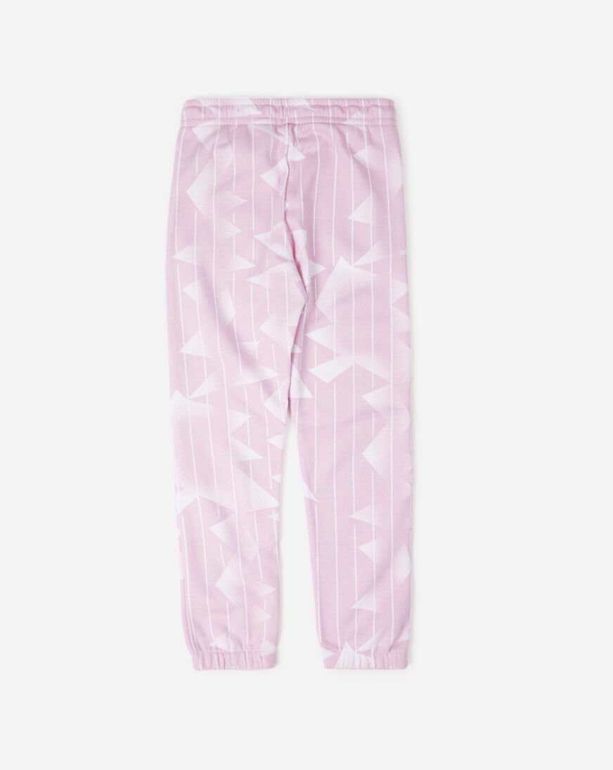 Shop Jordan Grade School AOP Essential Pants 45C594-A0W pink