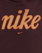 Nike Girls' NSW Club Fleece Boxy Sweatshirt 36M193-R5Y Red 2