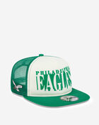 New Era 9Fifty Philadelphia Eagles A-Frame Cut Out Snapback Hat 60724432 White 1