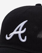 New Era 9Twenty Atlanta Braves Merino Wool Energy Adjustable Hat 60763848 Black 2