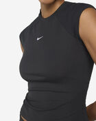 Nike NSW Chill Knit Tight Short-Sleeve Ribbed Top IF0242-011 Black 3