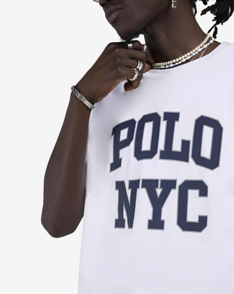 Polo Ralph Lauren Classic Fit Jersey Graphic T-Shirt 710B14437001-WHT White 3