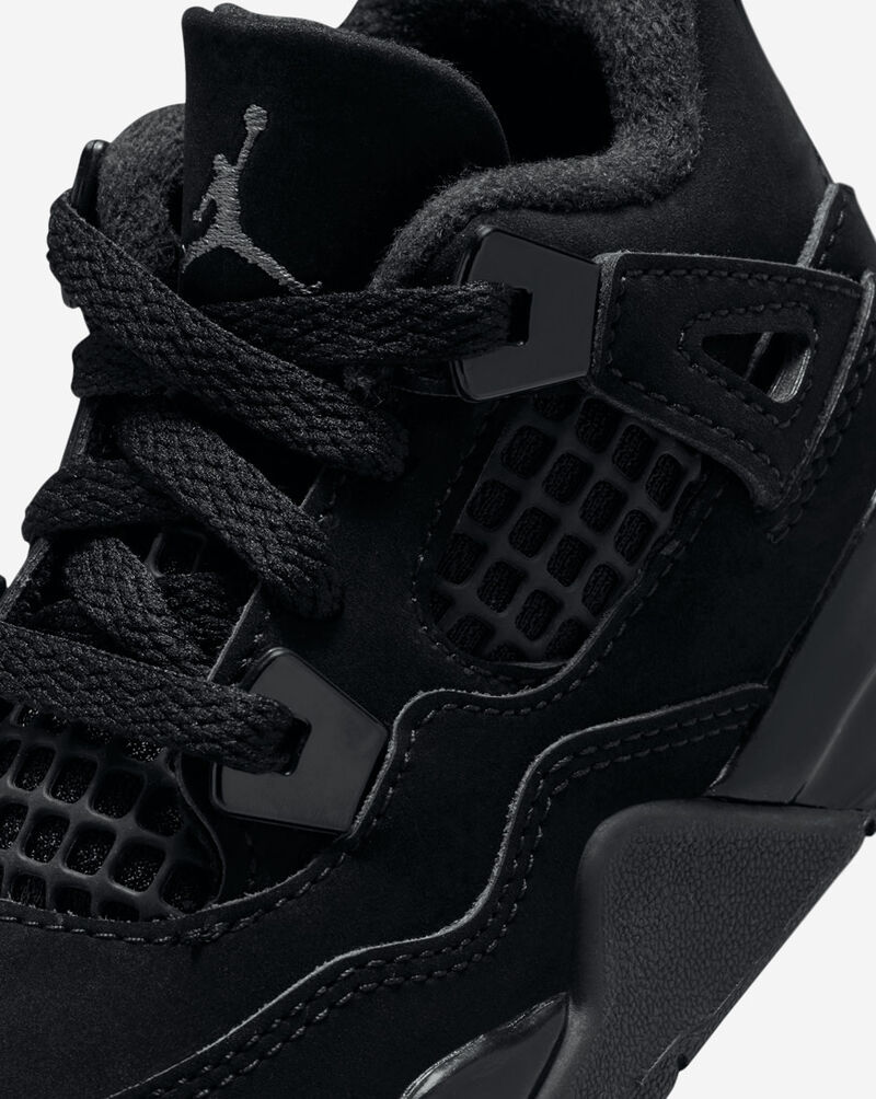 Jordan Toddler Air Jordan 4 Retro IB4387-010 Black 7