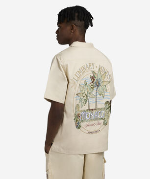 Tapestry Woven Short Sleeve Shirt