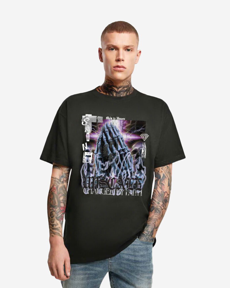 Mister Tee Charged By Faith Tee MTUS588-2-00007 Black 1