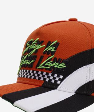 Stay In Your Lane Twill Trucker Hat