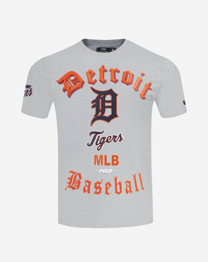 PRO STANDARD Detroit Tigers Old English Tee LDT1314601-HGR Grey 1