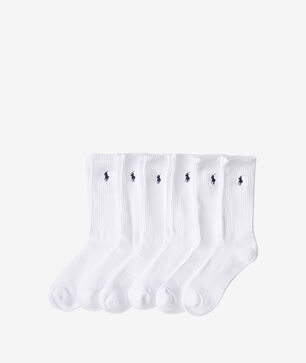 Sport Crew 6Pk Socks (L)