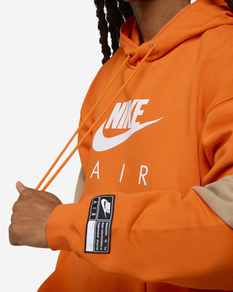 Nike Air Fleece Pullover Hoodie  HJ0273-819 Orange 3