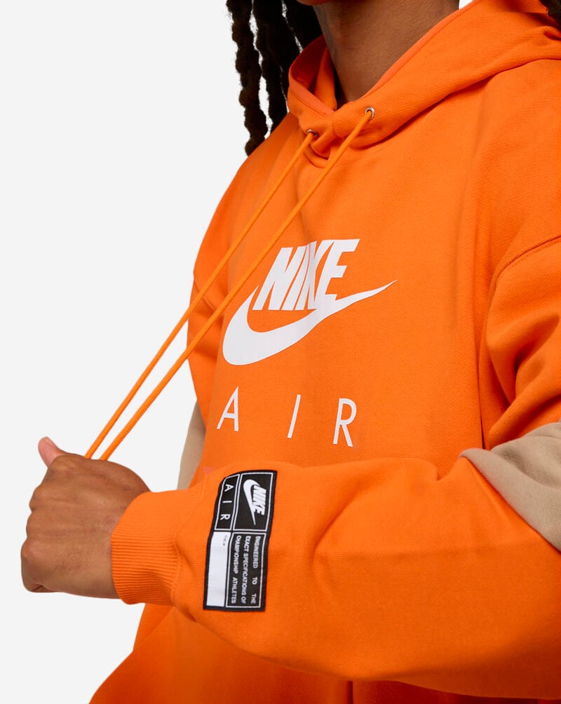 Nike Air Fleece Pullover Hoodie  HJ0273-819 Orange 3