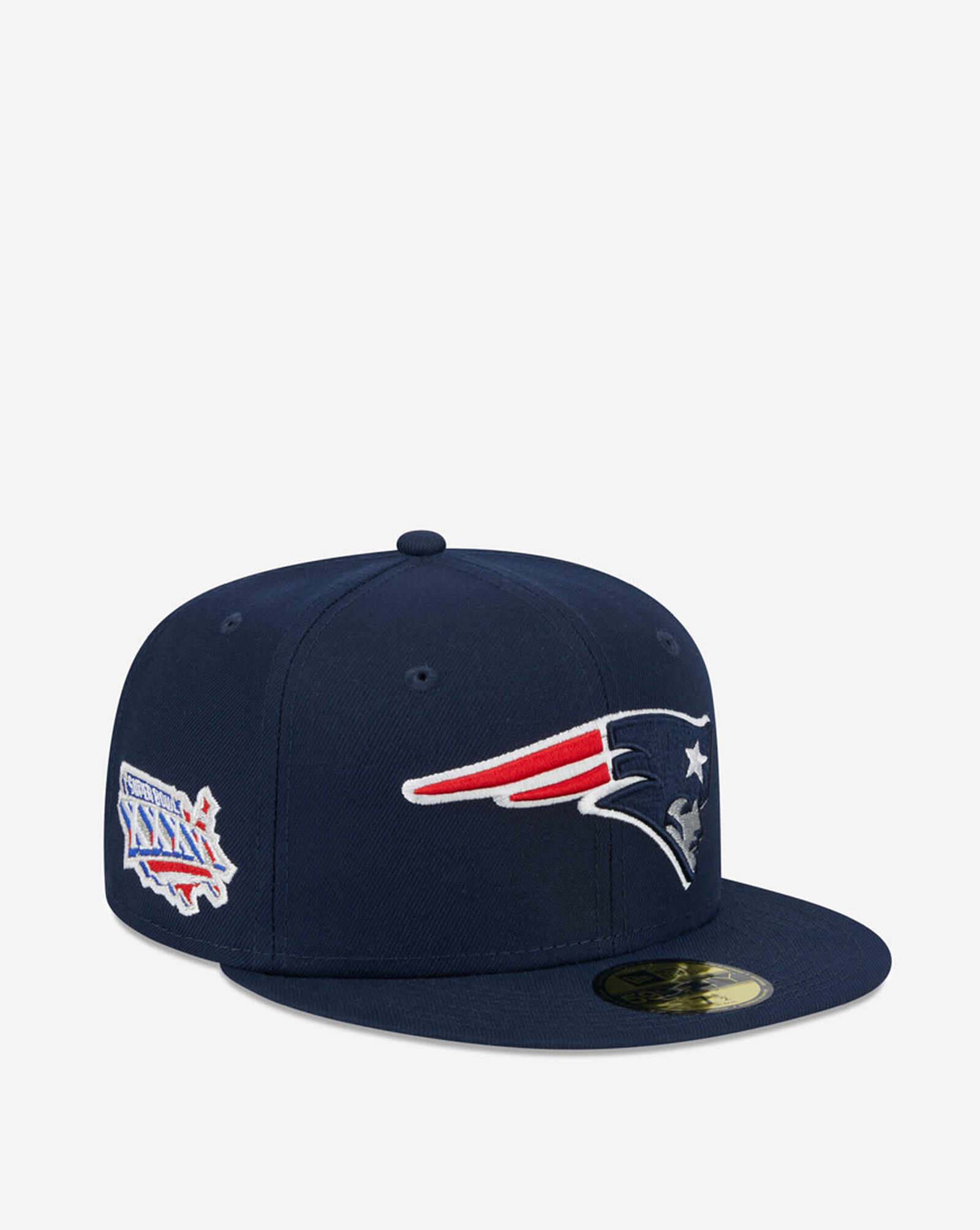 Shop New Era 59Fifty New England Patriots Fitted Hat 60188110 blue