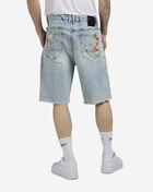 Tapestry Fashion Skater Jean Shorts