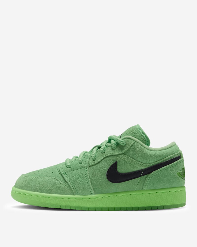 Nike Big Kids' Air Jordan 1 Low SE IV6507-337 Green 1