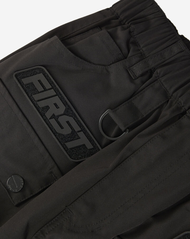 First Row Grade School Utility Cargo Pants FRBP3008S Black 2
