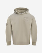 PRO STANDARD New York Mets Neutral Drop Shoulder Fleece Pull Over Hoodie  LNM5311666-TAU Beige 1