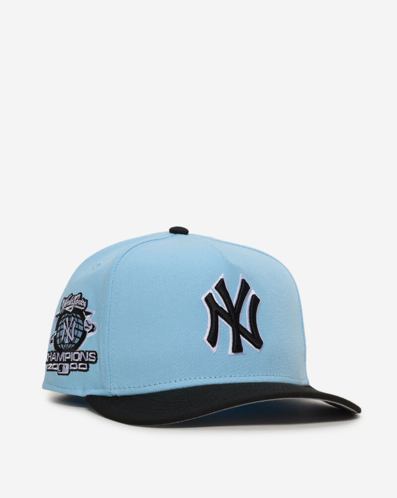 New Era 9Fifty New York Yankees A-Frame Snapback Hat 70988364 Blue 1