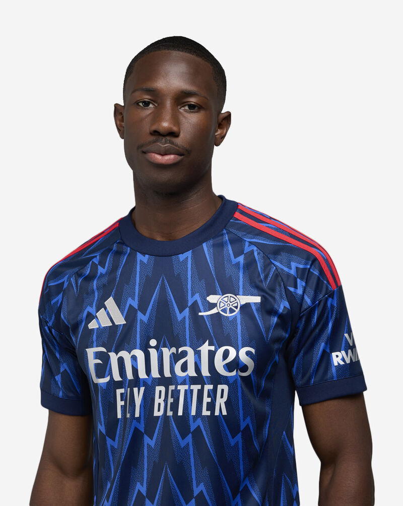 adidas Arsenal 25/26 Away Jersey JI9511 Blue 3