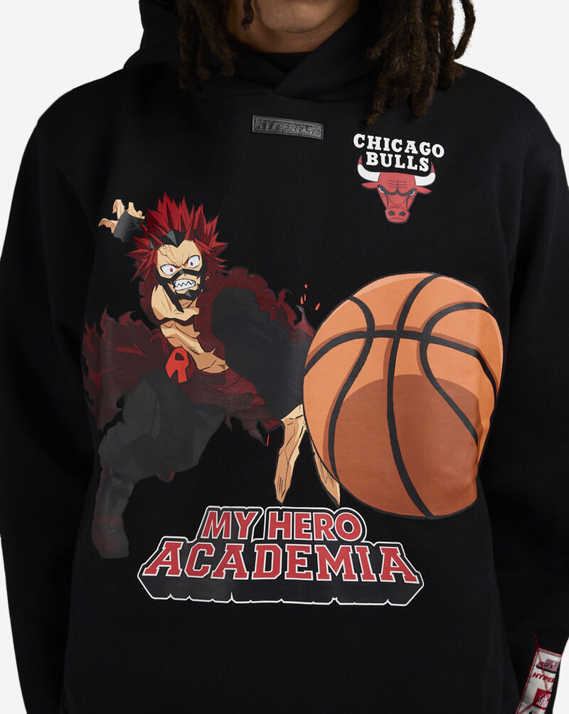 Hyperfly Bulls Krishima Hoodie CB-BLK-KRI-CH Black 3