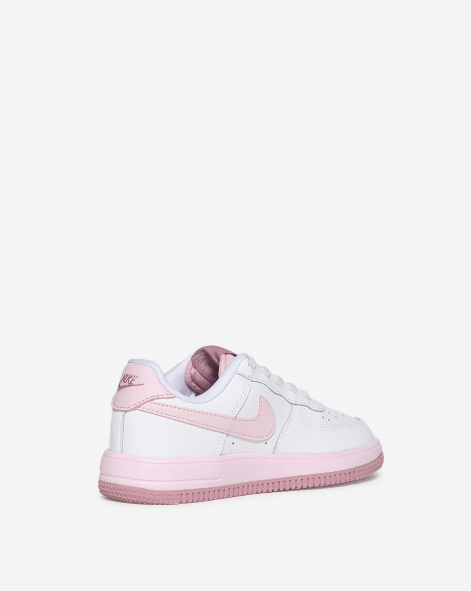 grade school pink and white air force 1