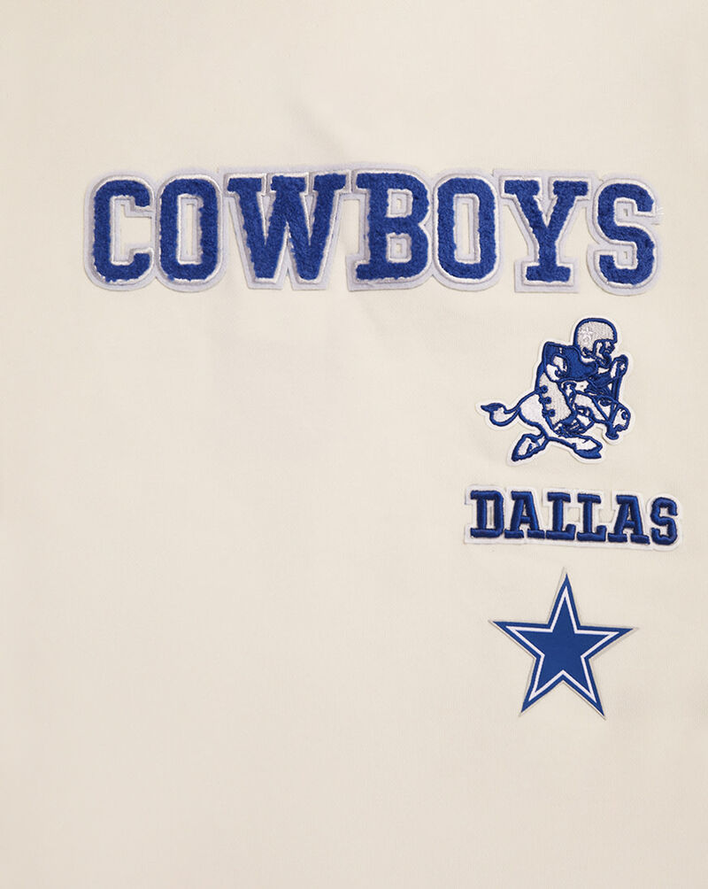 PRO STANDARD Dallas Cowboys Retro Classic Fleece Crewneck FDCC43614-EDB cream 2