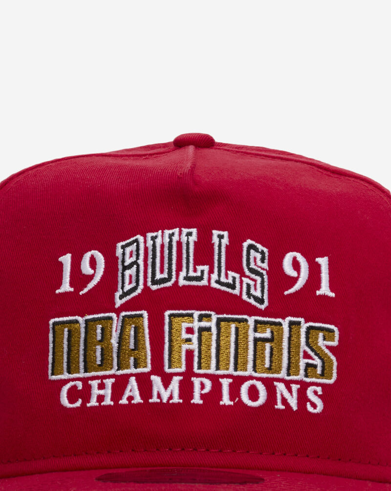 New Era 9Fifty Chicago Bulls Historic A-Frame Snapback Hat 60799723 Red 2