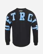 PRO STANDARD Detroit Lions Wingspam Drop Shoulder Long Sleeve Tee FDL2410528-BLK Black 3