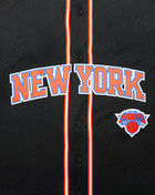 PRO STANDARD Big Boys' New York Knicks Classic Mesh Button-Down Shirt BNKB1515987-BOR Black 2