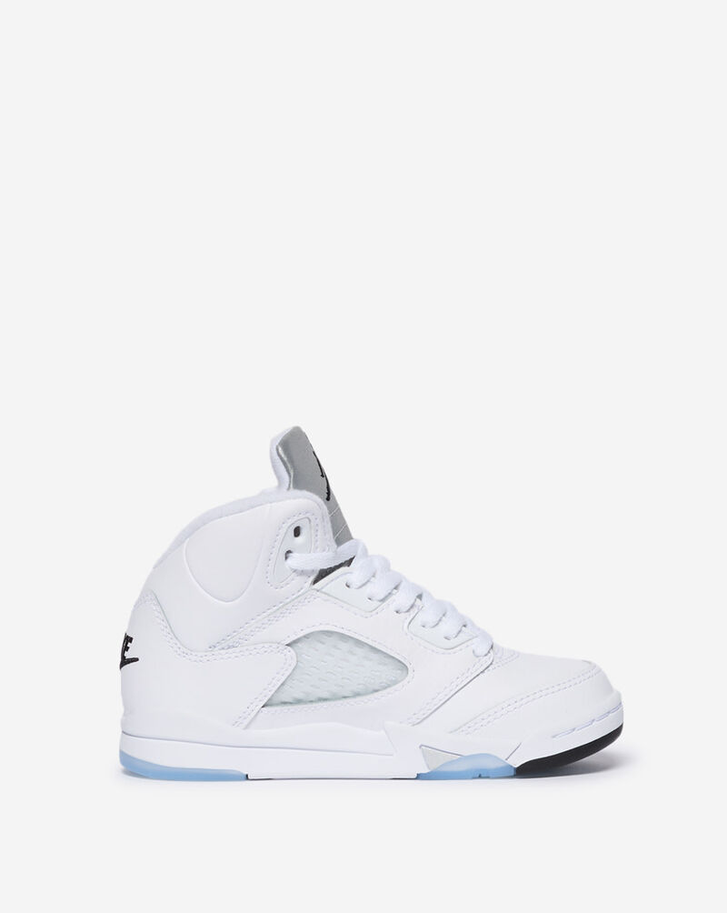 Jordan Little Kids' Air Jordan 5 Retro OG "White Metallic" HQ7979-103 White 4