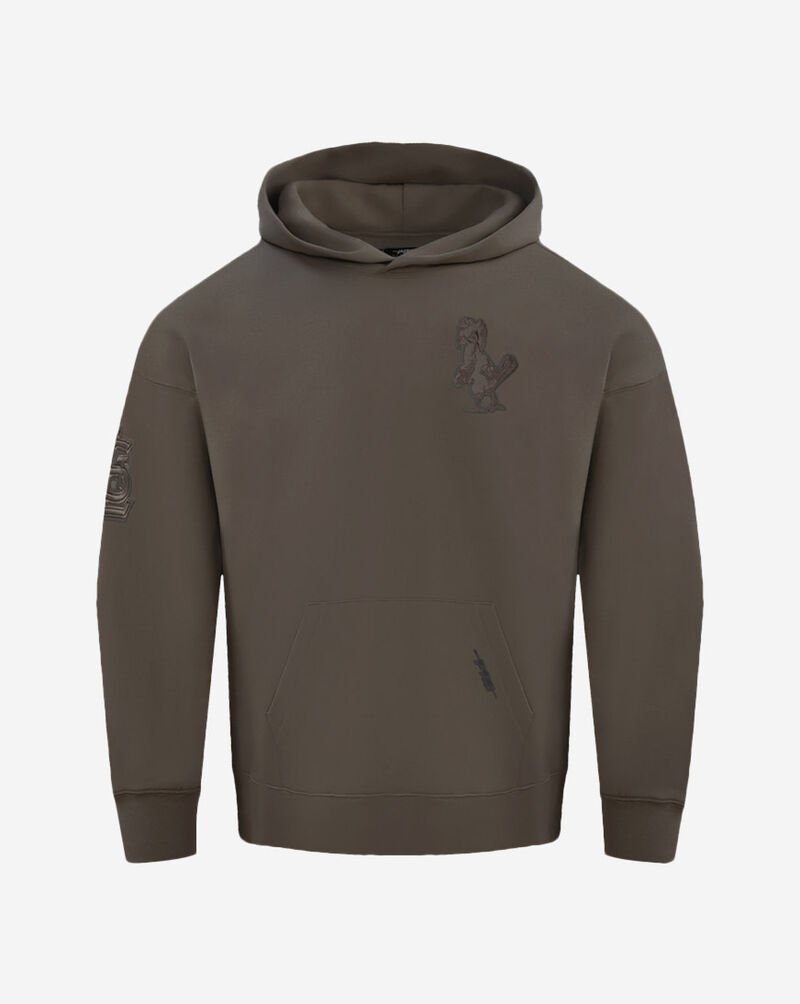 PRO STANDARD St. Louis Cardinals Neutral Drop Shoulder Fleece Pullover Hoodie LSC537757-DKT Brown 1