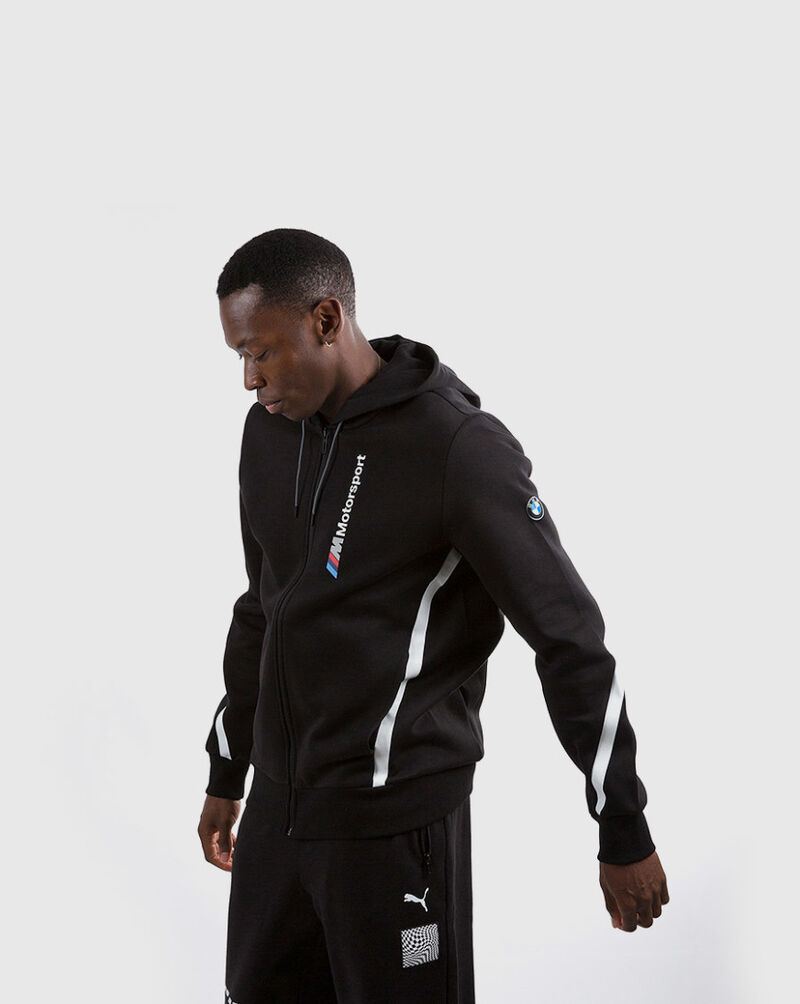 Shop PUMA Bmw M Motorsport Hooded Sweat Jacket 595189-01 black | SNIPES USA