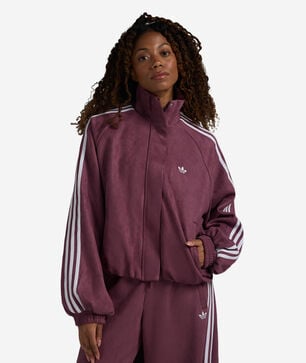 Adilenium Season 6 Faux Suede Track Top