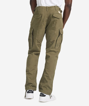 Classic Fit Canvas Cargo Pants