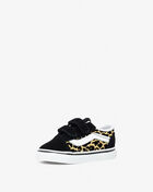 Toddler Old Skool V Flocked Leopard