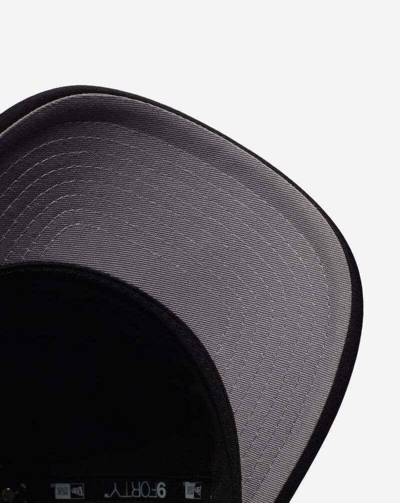 New Era 9Forty A-Frame Brooklyn Nets Raceway Snapback Hat 60641198 Black 4