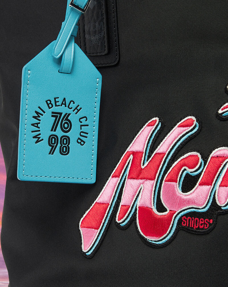 MCM MCM X SNIPES Medium Liz Shopper MWPFSLR10BK001 Black 2